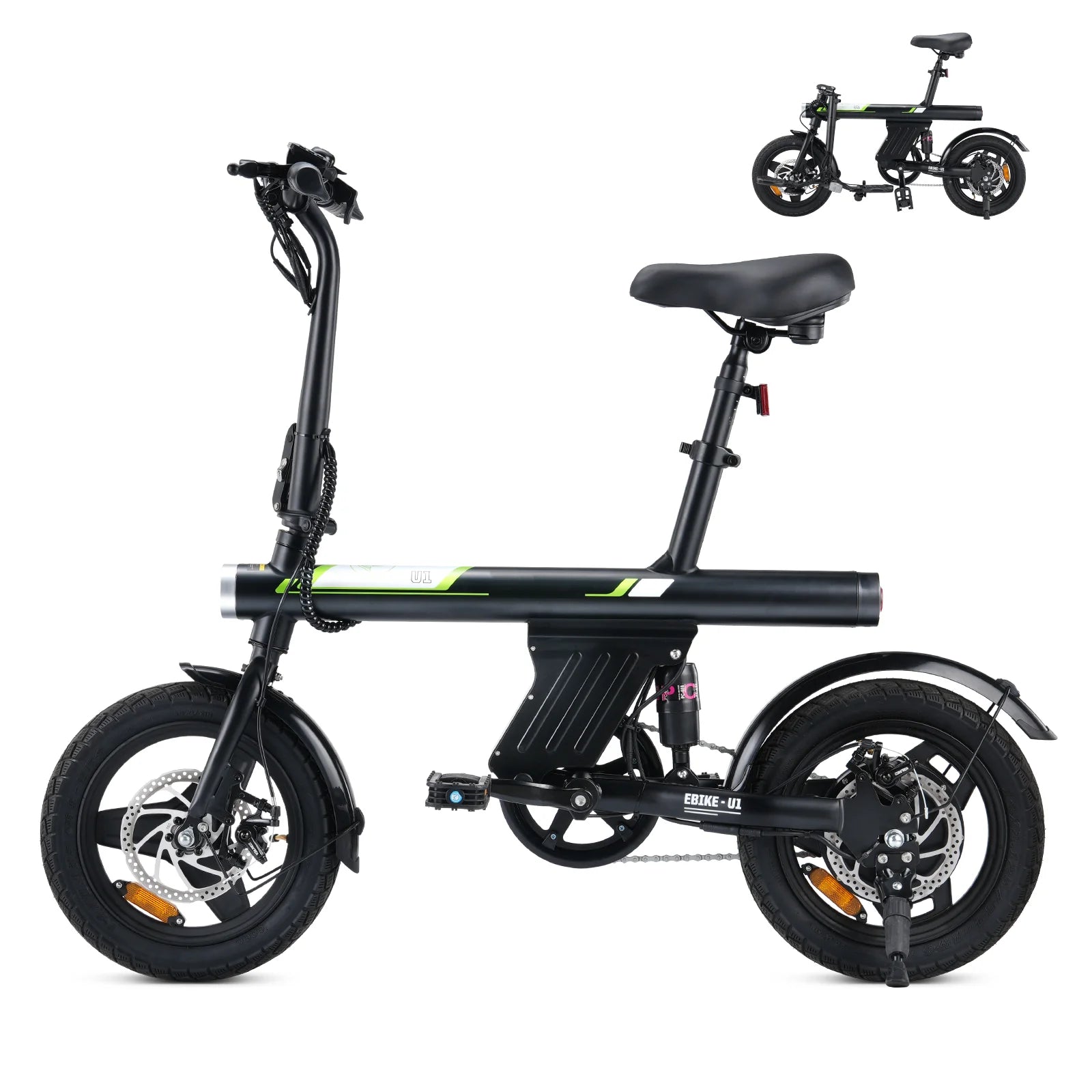 iScooter U1 Foldable Electric Bike 500W