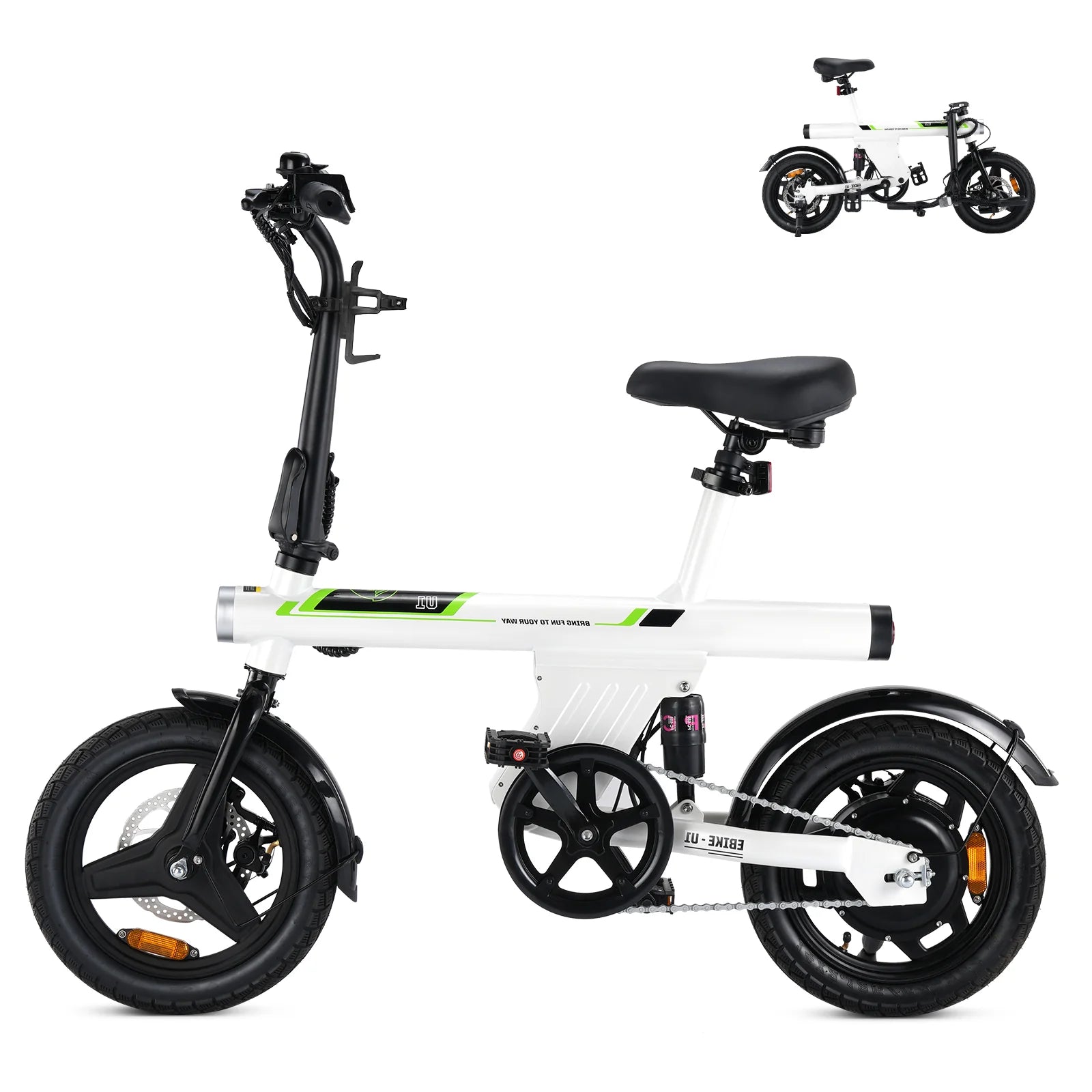 iScooter U1 Foldable Electric Bike 500W