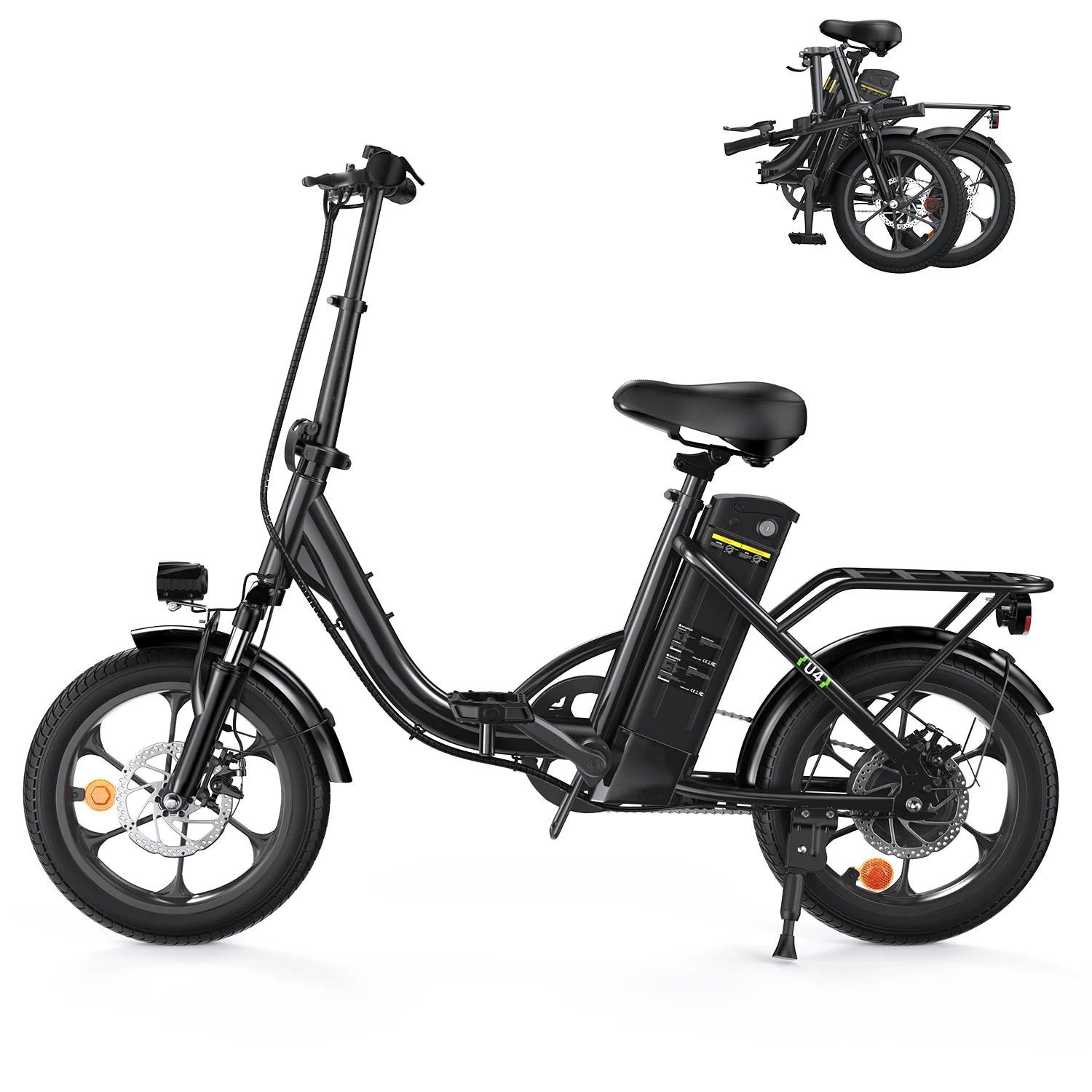 iScooter U4 Low Step Through Foldable Electric Bike