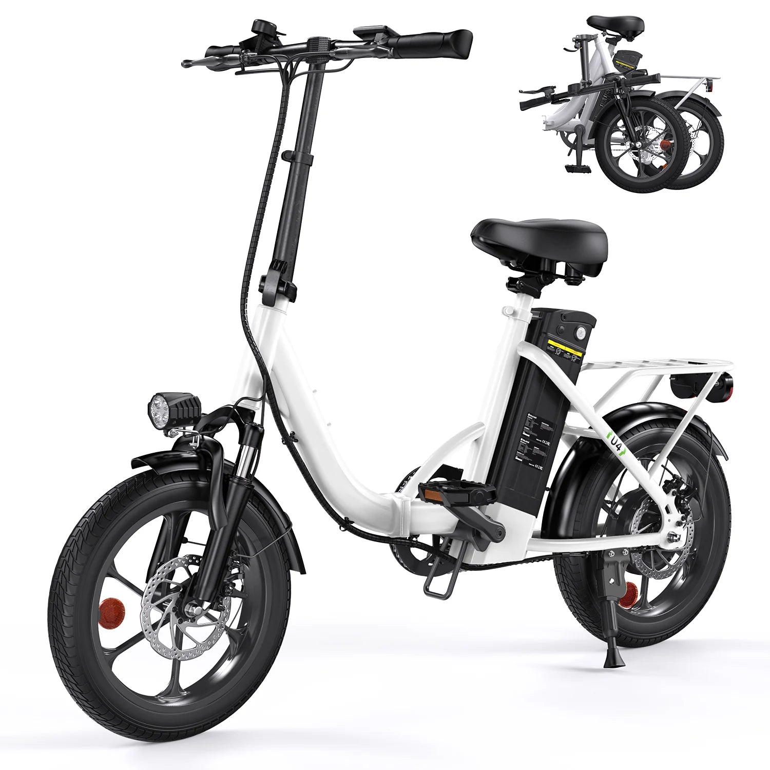 iScooter U4 Low Step Through Foldable Electric Bike