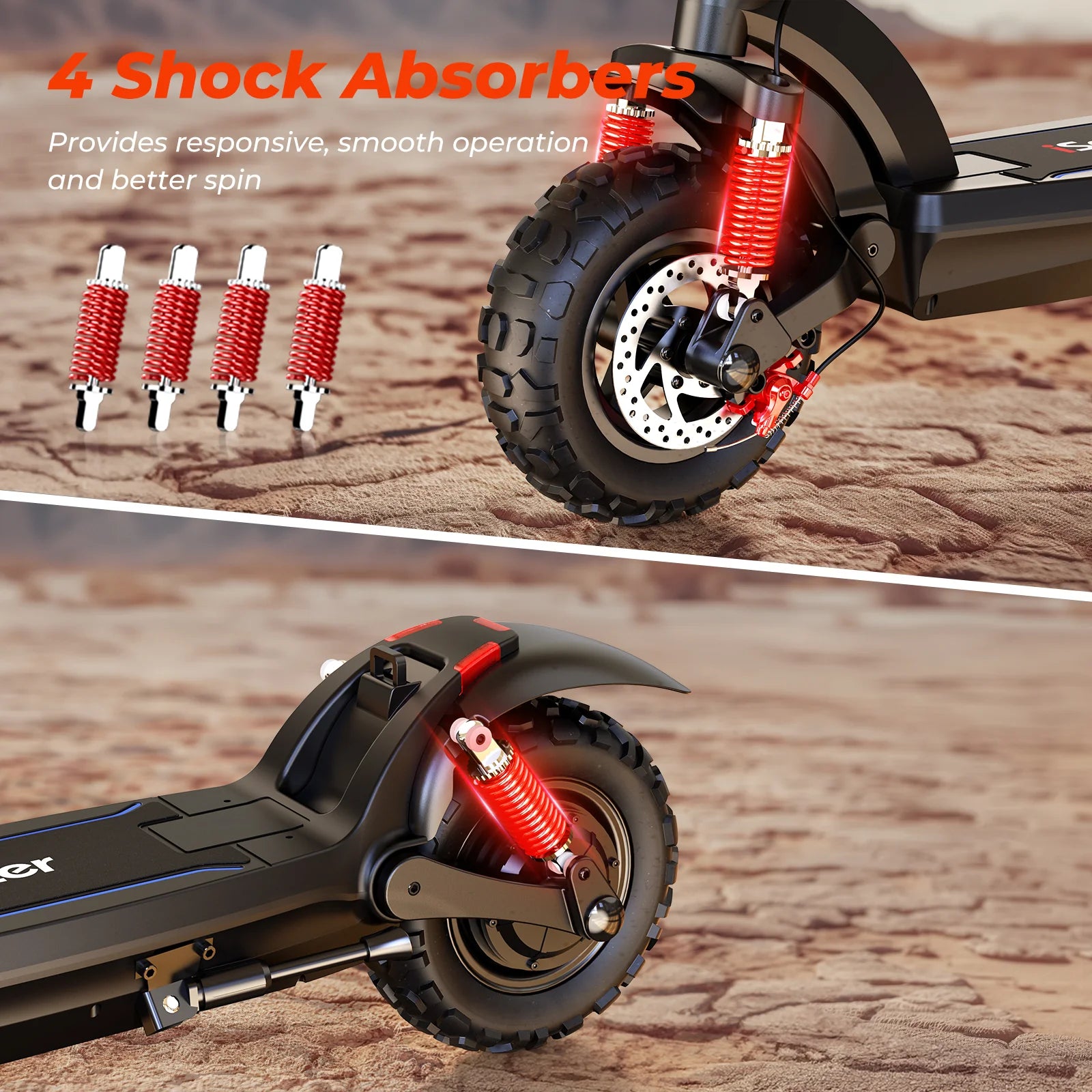 iScooter iX6 1200W Off Road Electric Scooter