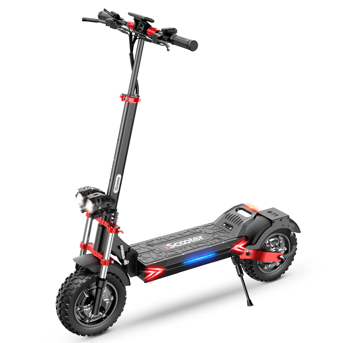 iScooter iX8 Off-Road Tires Electric Scooter for Adults 2400W Dual Motor Up to 38MPH
