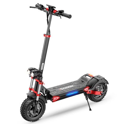iScooter iX8 Off-Road Tires Electric Scooter for Adults 2400W Dual Motor Up to 38MPH
