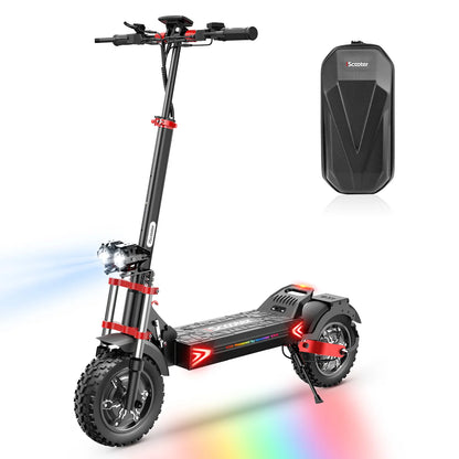 iScooter iX8 Off-Road Tires Electric Scooter for Adults 2400W Dual Motor Up to 38MPH