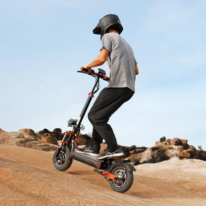 iScooter iX8 Off-Road Tires Electric Scooter for Adults 2400W Dual Motor Up to 38MPH