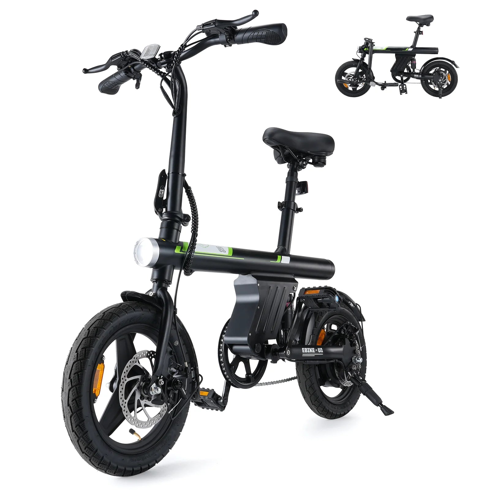 iScooter U1 Foldable Electric Bike 500W