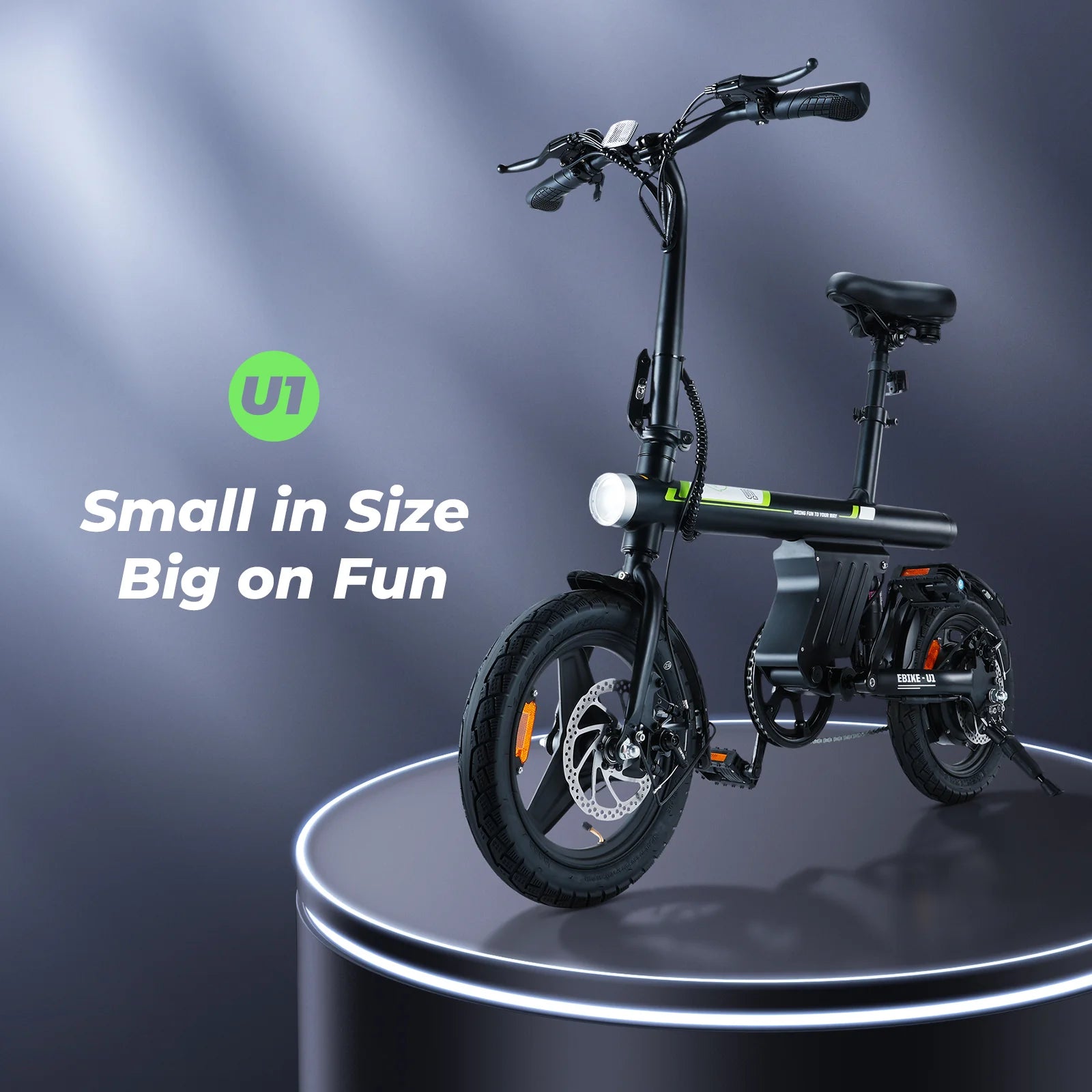 iScooter U1 Foldable Electric Bike 500W