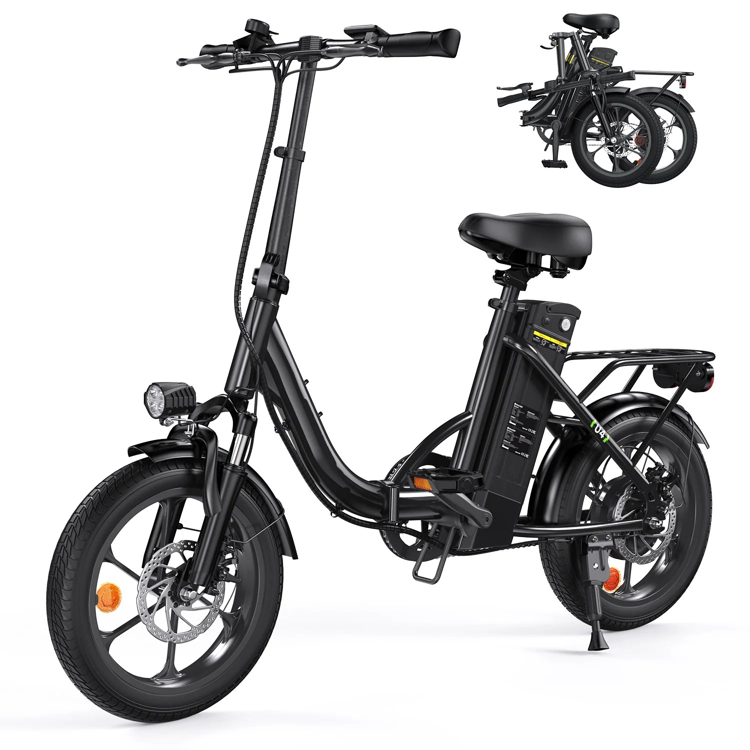 iScooter U4 Low Step Through Foldable Electric Bike