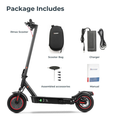 iScooter i9Max 500W Commuting Electric Scooter